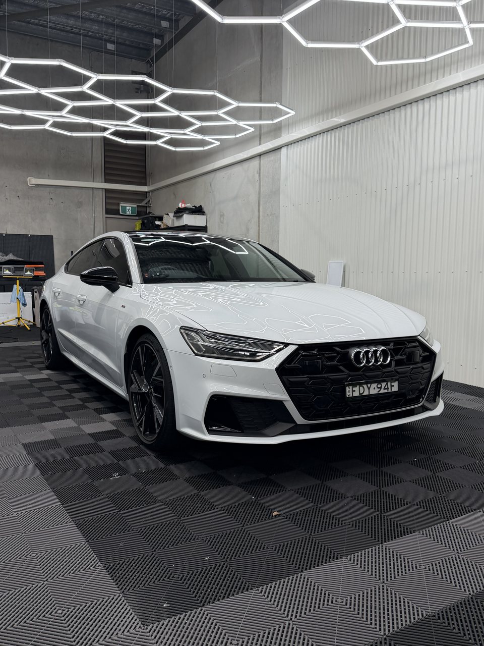A car we finished at Posh Wash